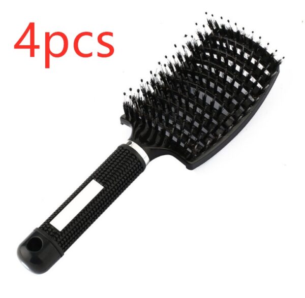 Hairbrush Anti Klit Brushy Haarborstel Women Detangler Hair Brush Bristle Nylon Scalp Massage  Teaser Hair Brush Comb - Image 10